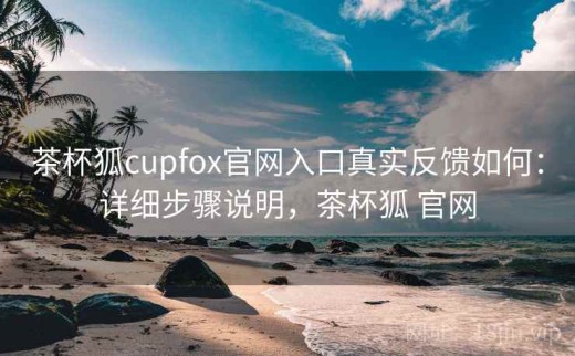 茶杯狐cupfox官网入口真实反馈如何：详细步骤说明，茶杯狐 官网
