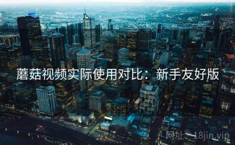 蘑菇视频实际使用对比：新手友好版