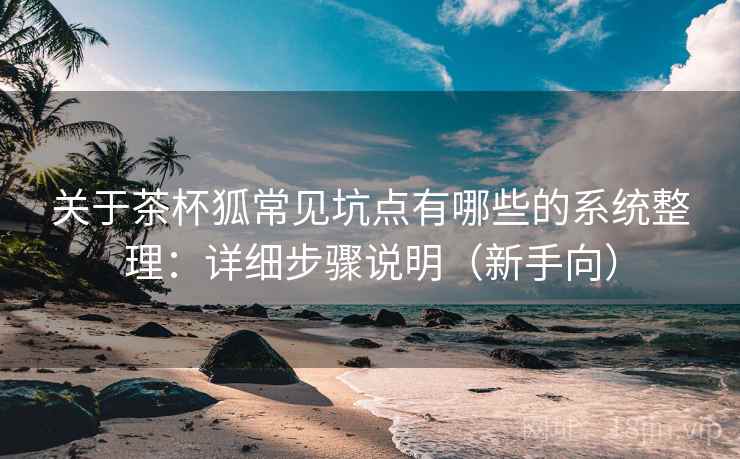 关于茶杯狐常见坑点有哪些的系统整理：详细步骤说明（新手向）